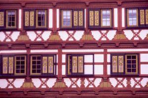 Fachwerkdetail in Th�ringen
