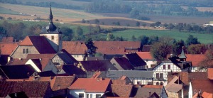 Dorf- und D�cherlandschaft