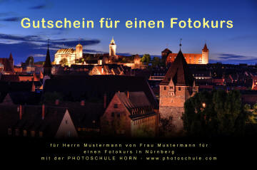 gutschein fotokurs franken
