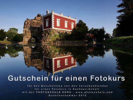Gutschein Fotokurs Sachsen-Anhalt