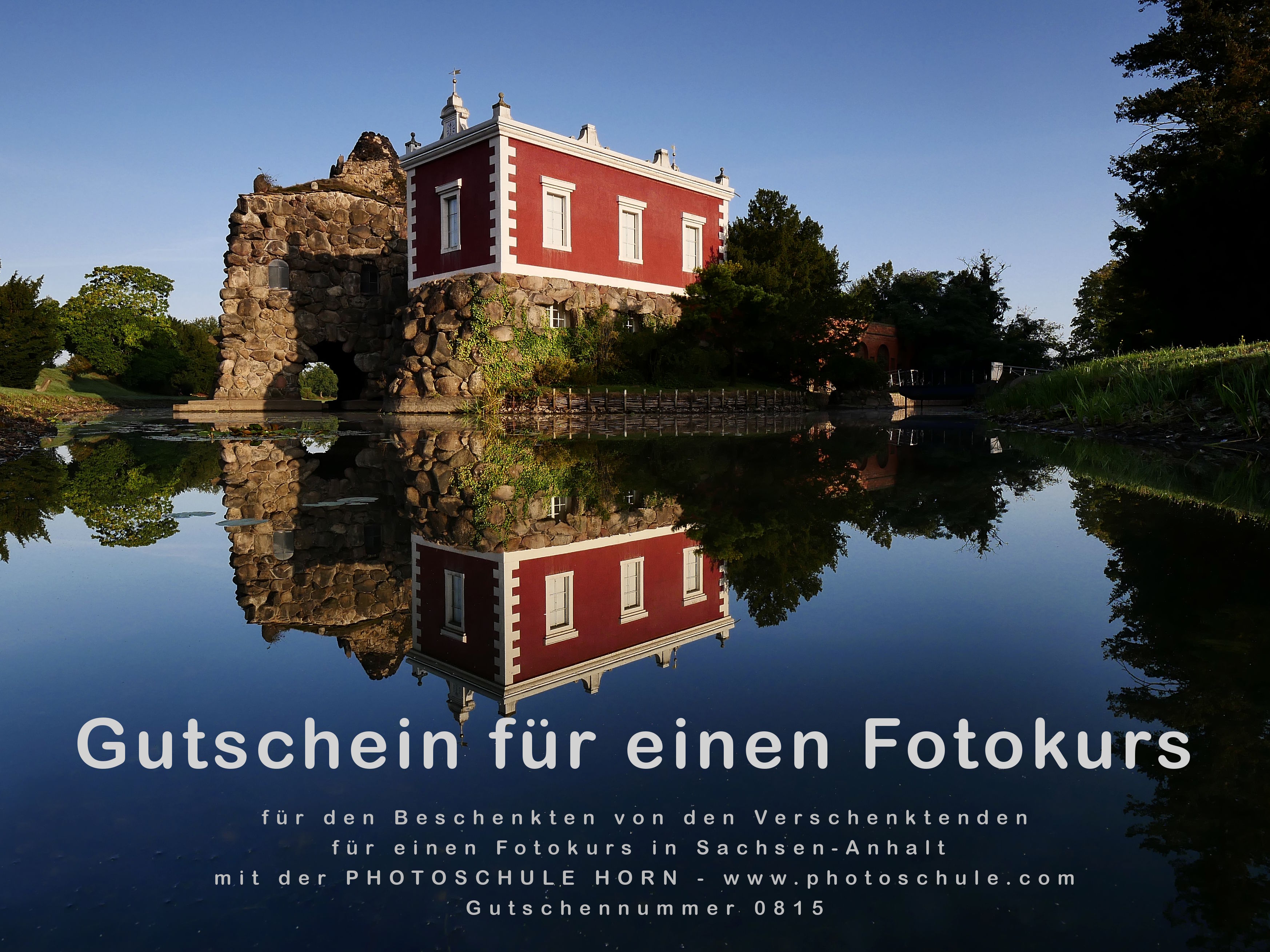 Gutschein Fotokurs Sachsen-Anhalt