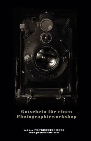 geschenkgutschein für einen fotokurs fotoworkshop