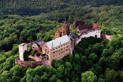 fotokurs landschaftfotografie - thüringen mit dem Flugzeug von oben